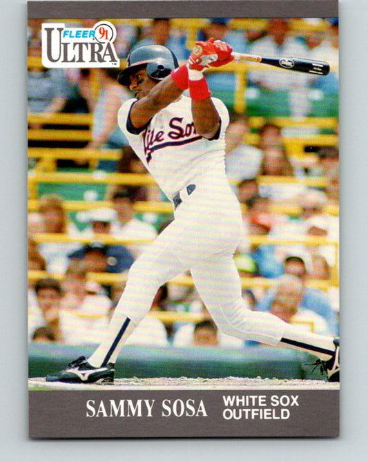 1991 Ultra #82 Sammy Sosa Mint Chicago White Sox