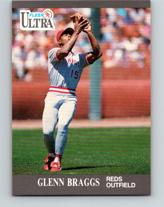 1991 Ultra #88 Glenn Braggs Mint Cincinnati Reds