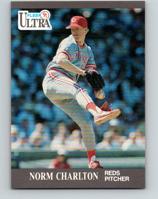 1991 Ultra #90 Norm Charlton Mint Cincinnati Reds