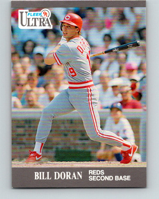 1991 Ultra #93 Bill Doran Mint Cincinnati Reds