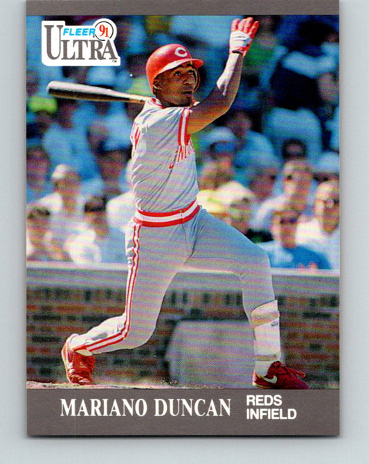 1991 Ultra #94 Mariano Duncan UER Mint Cincinnati Reds