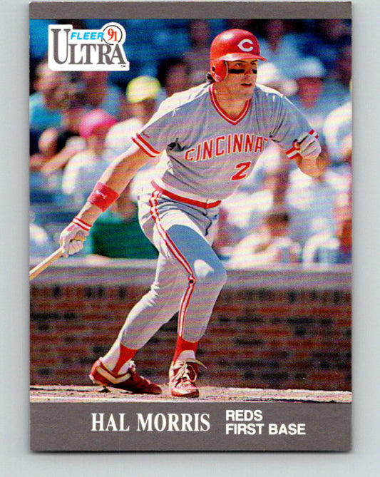 1991 Ultra #98 Hal Morris Mint Cincinnati Reds