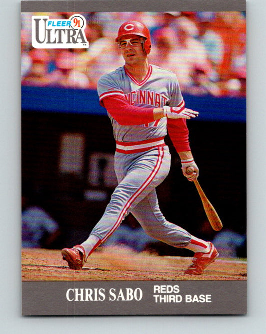 1991 Ultra #103 Chris Sabo UER Mint Cincinnati Reds