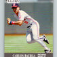 1991 Ultra #103 Carlos Baerga UER Mint Cleveland Indians