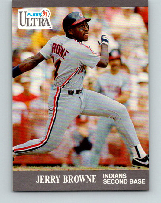 1991 Ultra #108 Jerry Browne Mint Cleveland Indians