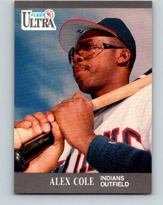 1991 Ultra #110 Alex Cole Mint Cleveland Indians
