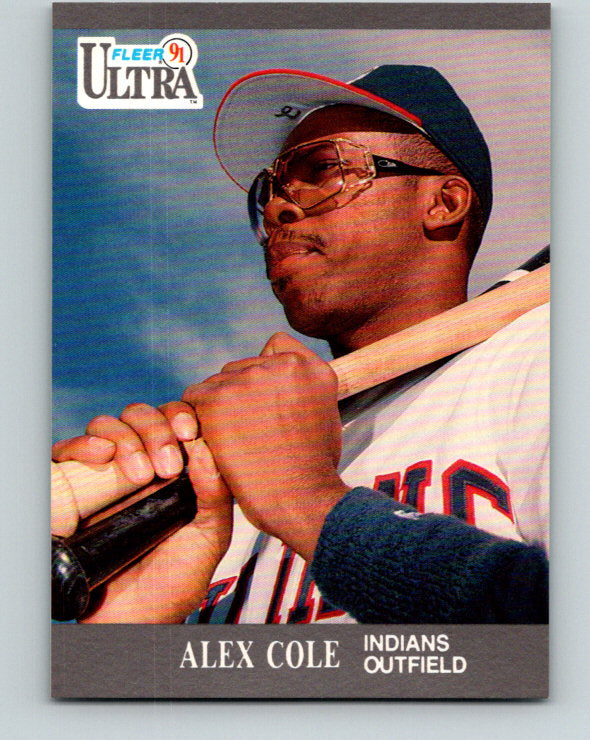 1991 Ultra #110 Alex Cole Mint Cleveland Indians