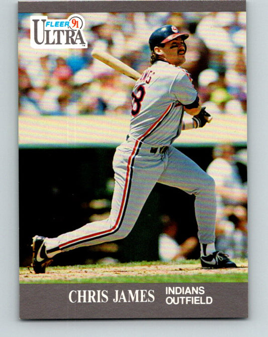 1991 Ultra #111 Chris James UER Mint Cleveland Indians