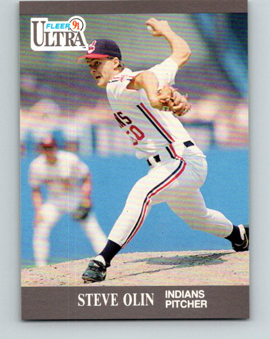 1991 Ultra #116 Steve Olin UER Mint Cleveland Indians