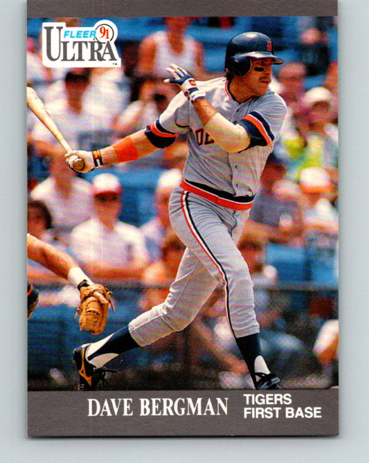 1991 Ultra #120 Dave Bergman Mint Detroit Tigers
