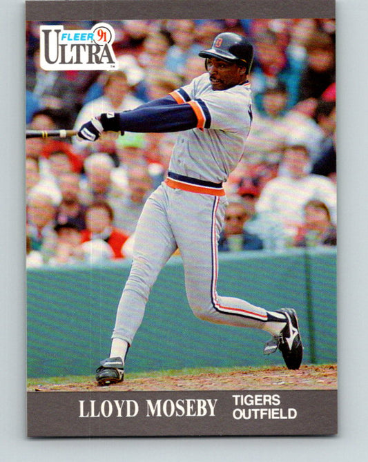 1991 Ultra #124 Lloyd Moseby Mint Detroit Tigers