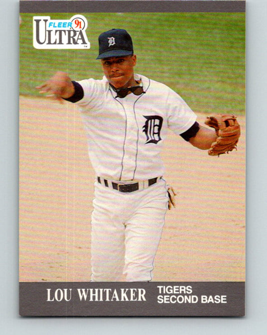 1991 Ultra #130 Lou Whitaker Mint Detroit Tigers