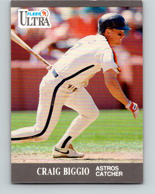 1991 Ultra #132 Craig Biggio Mint Houston Astros