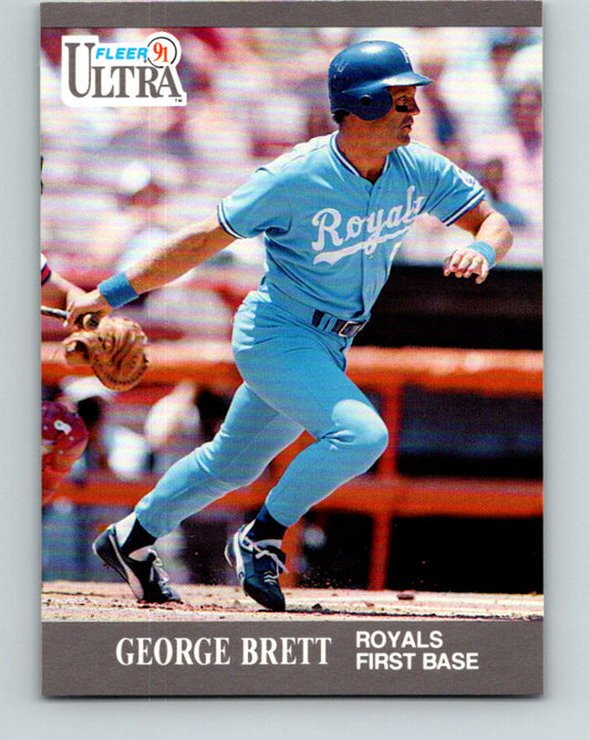1991 Ultra #144 George Brett Mint Kansas City Royals