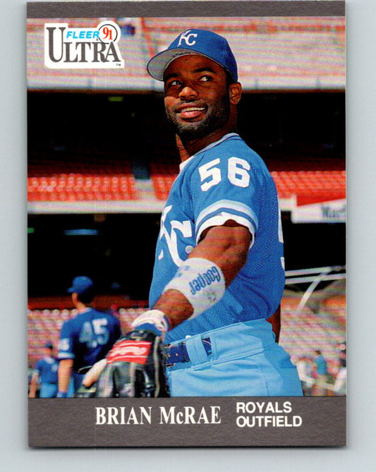1991 Ultra #152 Brian McRae Mint RC Rookie Kansas City Royals