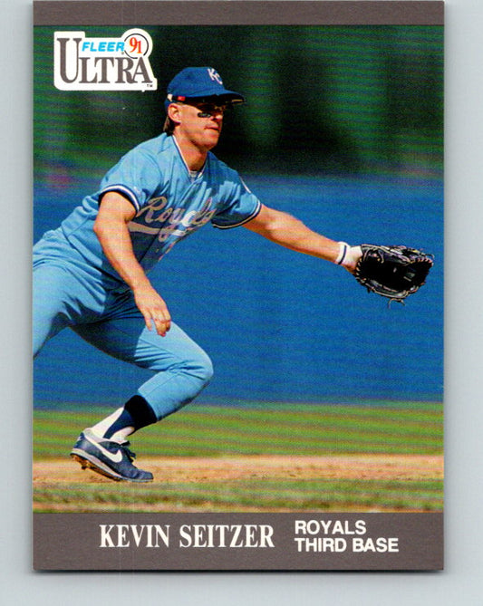 1991 Ultra #155 Kevin Seitzer Mint Kansas City Royals