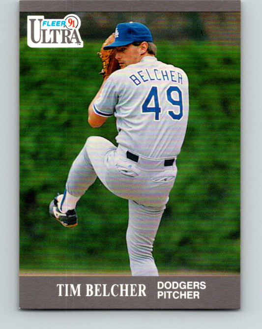 1991 Ultra #159 Tim Belcher Mint Los Angeles Dodgers