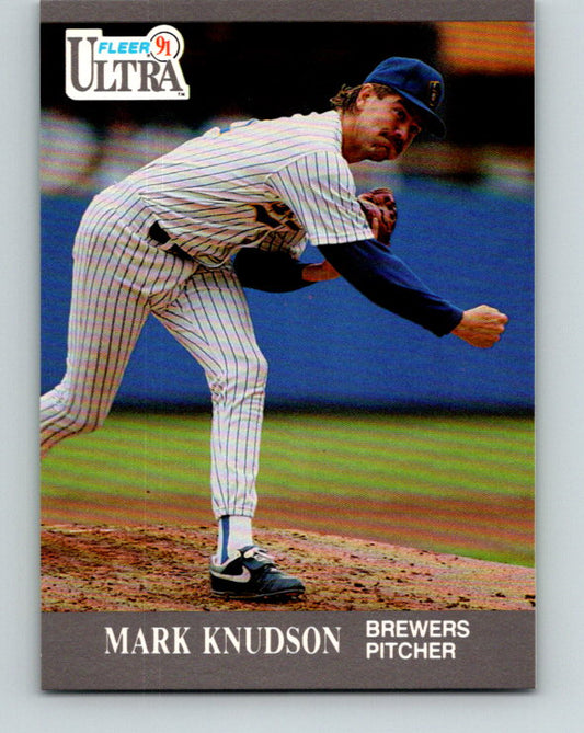 1991 Ultra #176 Mark Knudson Mint Milwaukee Brewers
