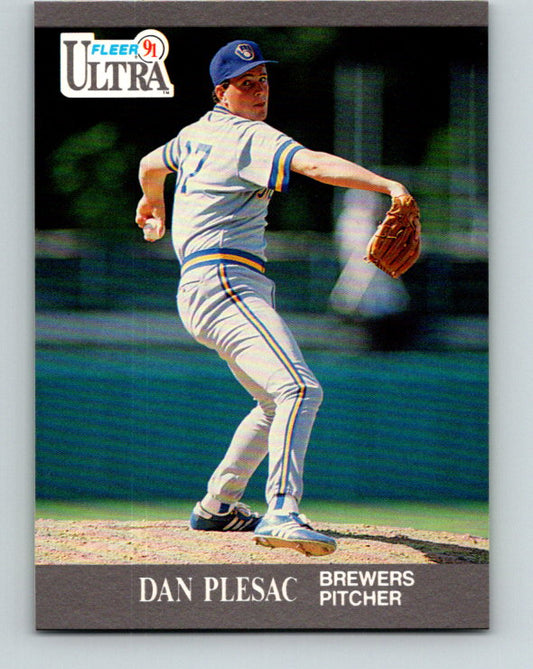 1991 Ultra #179 Dan Plesac Mint Milwaukee Brewers