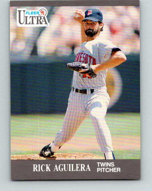 1991 Ultra #185 Rick Aguilera Mint Minnesota Twins
