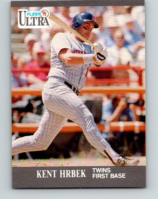 1991 Ultra #189 Kent Hrbek Mint Minnesota Twins