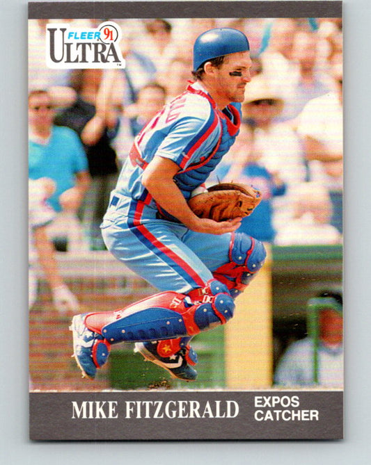 1991 Ultra #201 Mike Fitzgerald Mint Montreal Expos