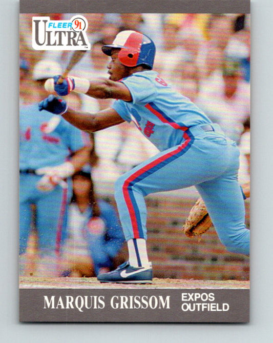1991 Ultra #204 Marquis Grissom Mint Montreal Expos