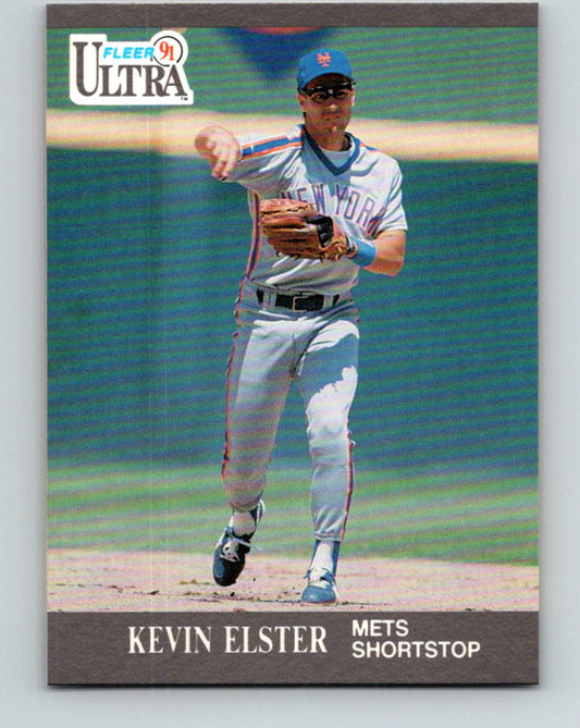 1991 Ultra #215 Kevin Elster Mint New York Mets