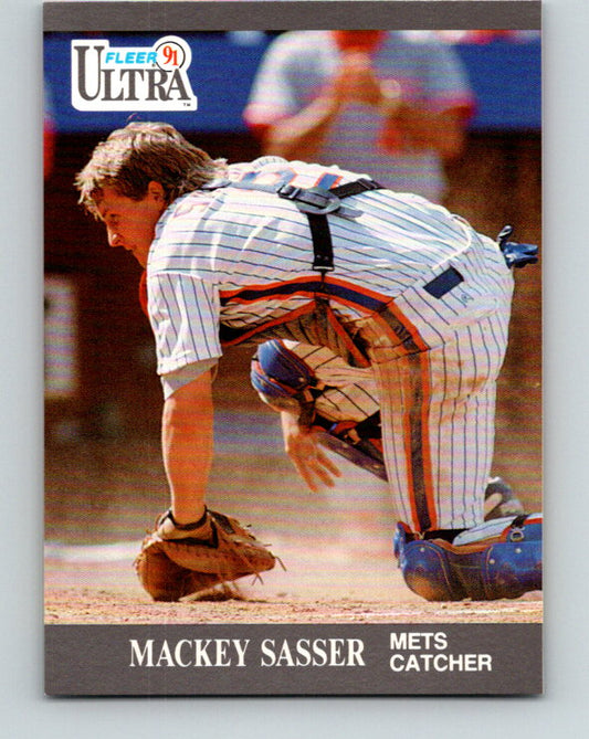 1991 Ultra #226 Mackey Sasser Mint New York Mets