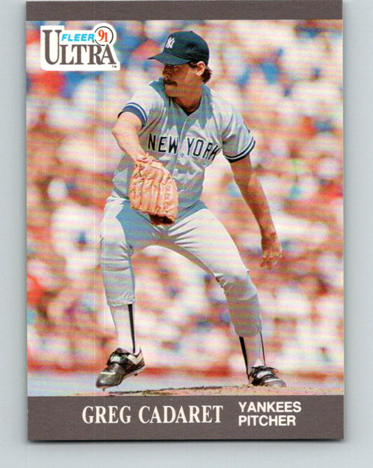 1991 Ultra #229 Greg Cadaret Mint New York Yankees