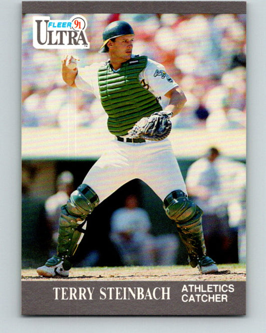 1991 Ultra #253 Terry Steinbach Mint Oakland Athletics