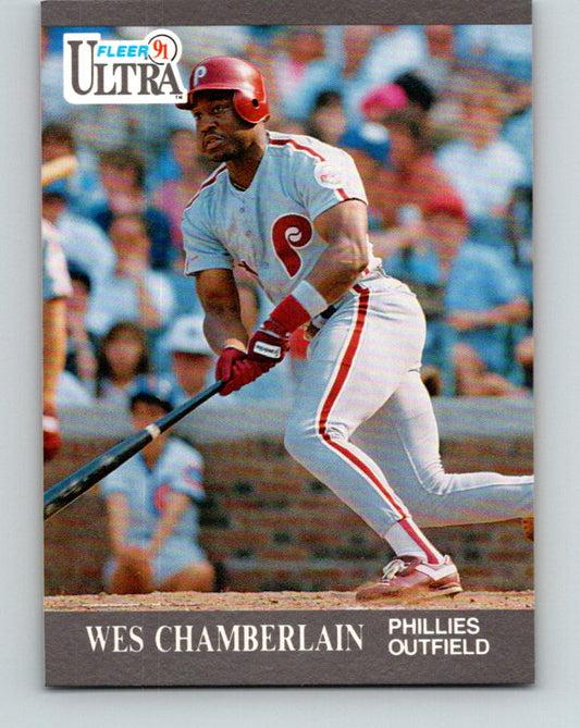 1991 Ultra #258 Wes Chamberlain Mint RC Rookie Philadelphia Phillies