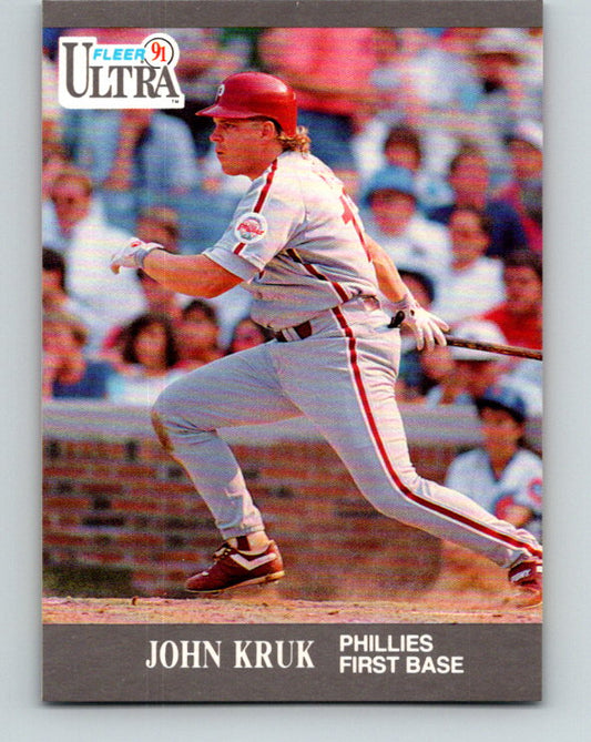 1991 Ultra #266 John Kruk Mint Philadelphia Phillies