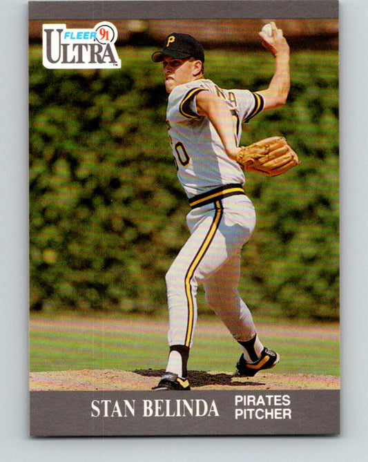1991 Ultra #273 Stan Belinda Mint Pittsburgh Pirates