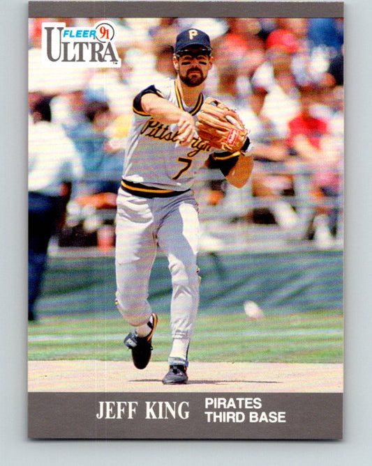 1991 Ultra #280 Jeff King Mint Pittsburgh Pirates