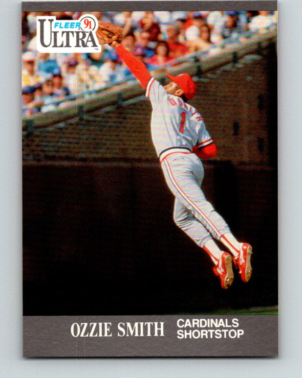 1991 Ultra #296 Ozzie Smith Mint St. Louis Cardinals