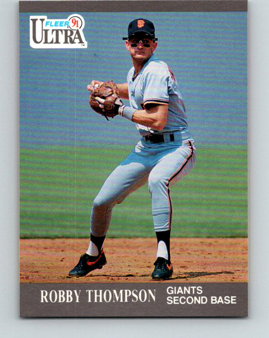 1991 Ultra #329 Robby Thompson Mint San Francisco Giants