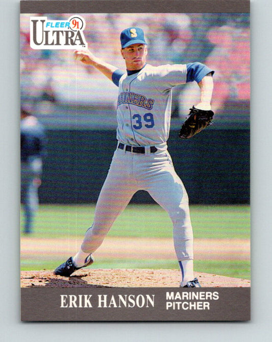 1991 Ultra #337 Erik Hanson Mint Seattle Mariners