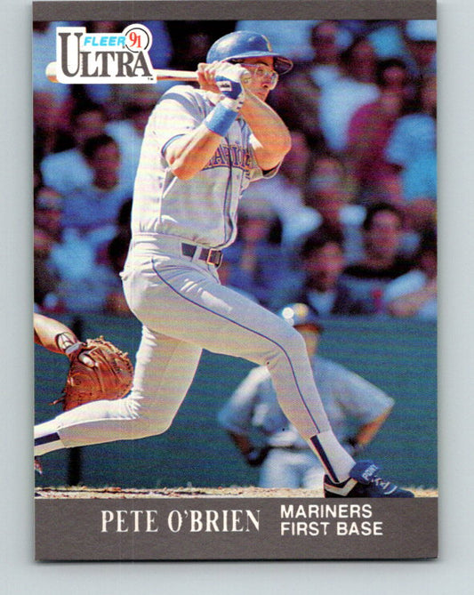 1991 Ultra #342 Pete O'Brien Mint Seattle Mariners