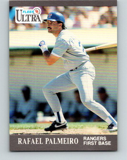 1991 Ultra #350 Rafael Palmeiro Mint Texas Rangers