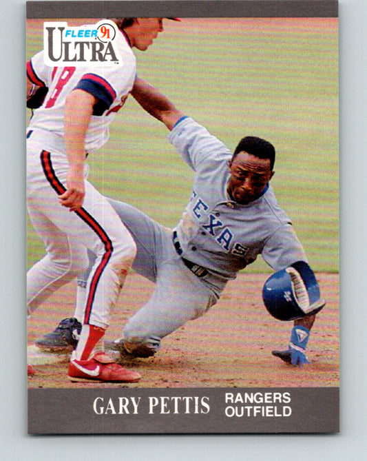 1991 Ultra #352 Gary Pettis Mint Texas Rangers