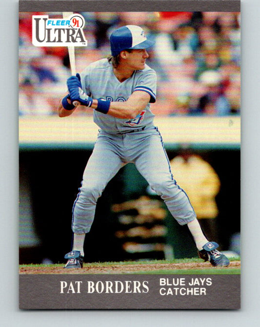 1991 Ultra #359 Pat Borders Mint Toronto Blue Jays