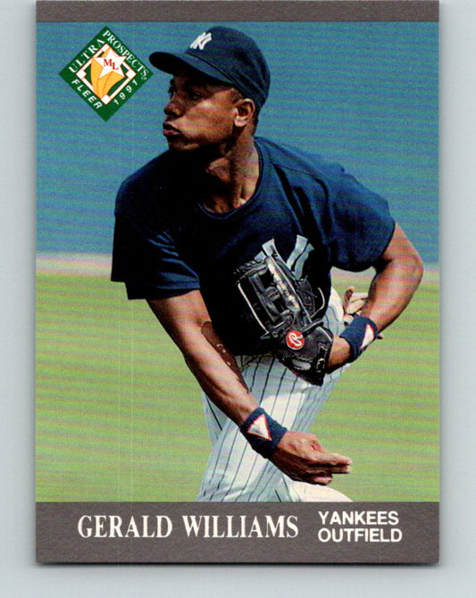1991 Ultra #388 Gerald Williams MLP Mint RC Rookie New York Yankees