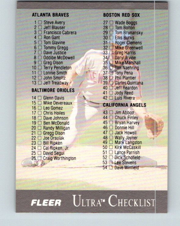 1991 Ultra #397 Gregg Jefferies Mint New York Mets