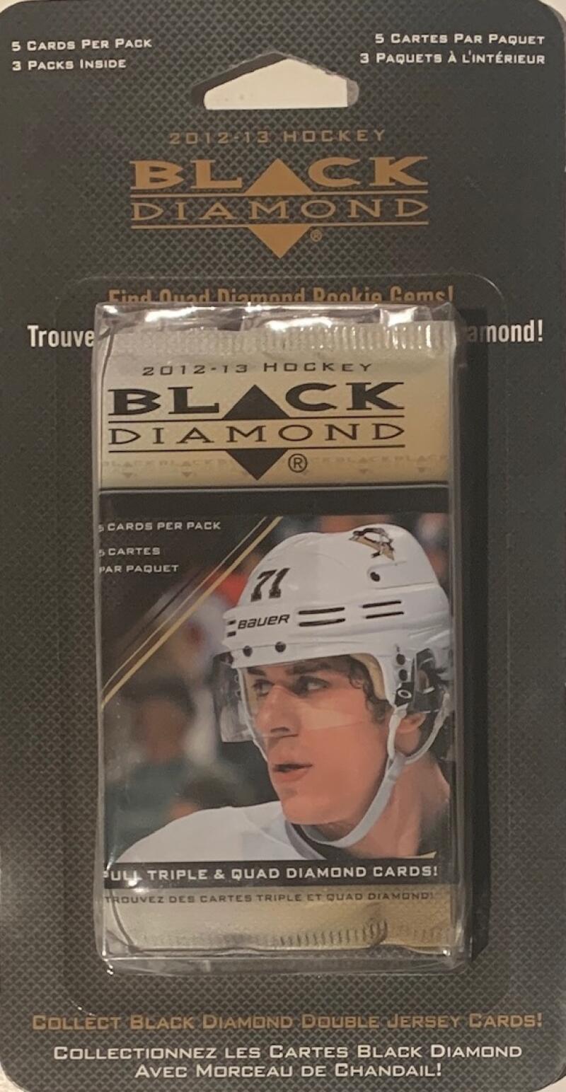 2012-13 Upper Deck Black Diamond 3 Pack Blister - Rookies, Jersey's ++