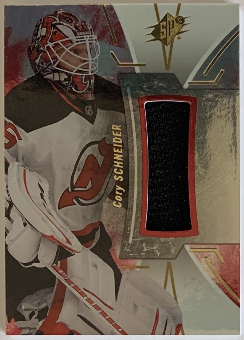 2016-17 Upper Deck SPx Red #26 Cory Schneider Jersey 08209