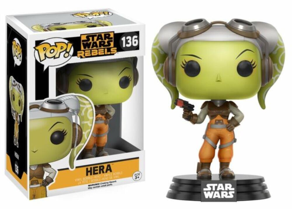 Funko Pop - 136 Star Wars: Rebels Hera (Orange outfit) Vinyl Figure
