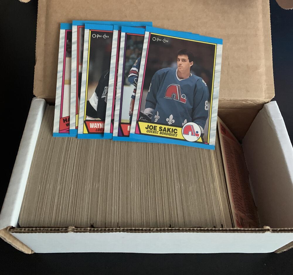1989-90 O-Pee-Chee NHL Hockey Complete Set 1-330 - Mint Condition *0152