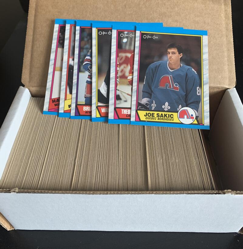 1989-90 O-Pee-Chee NHL Hockey Complete Set 1-330 - Mint Condition *0156