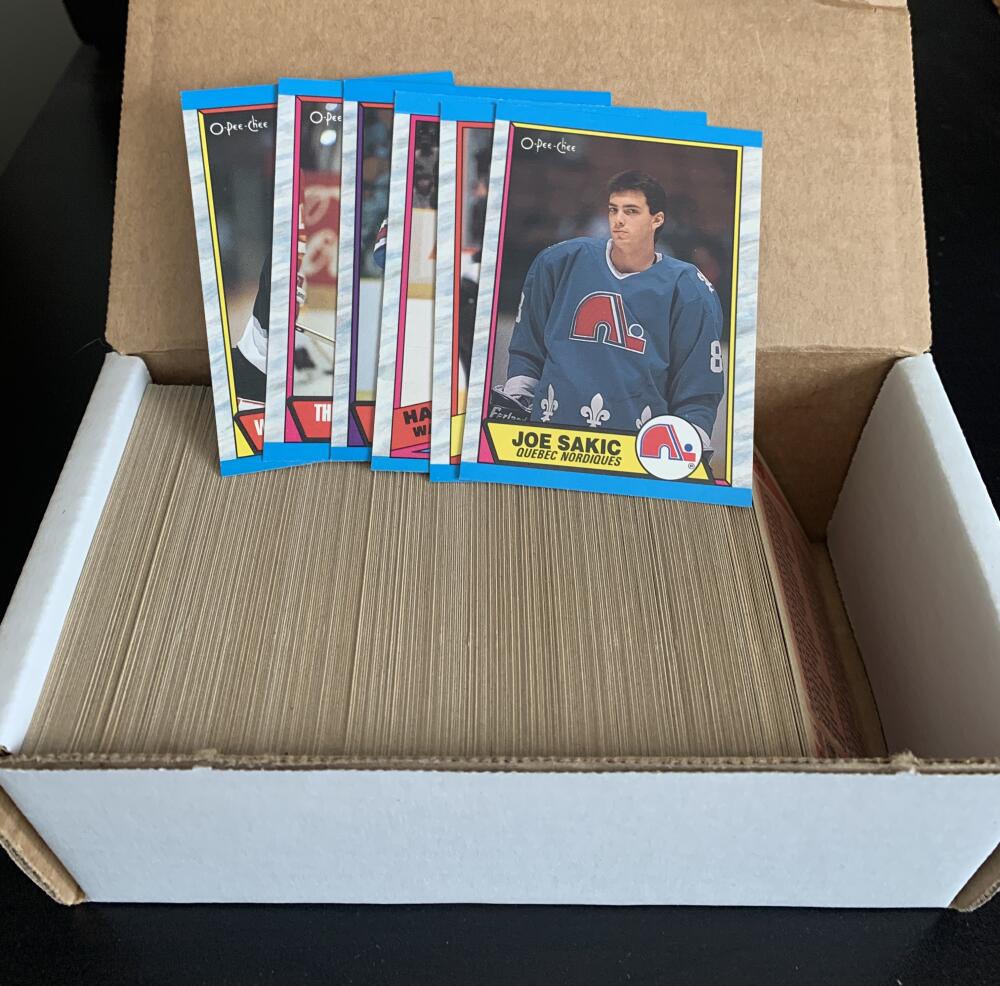 1989-90 O-Pee-Chee NHL Hockey Complete Set 1-330 - Mint Condition *0157
